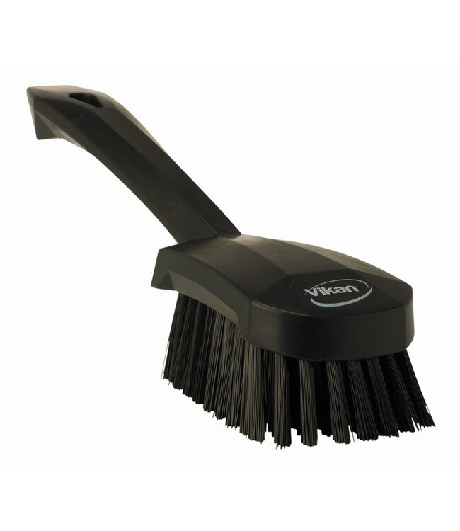 Vikan Brosse à main, manche court, 270 mm, Dur