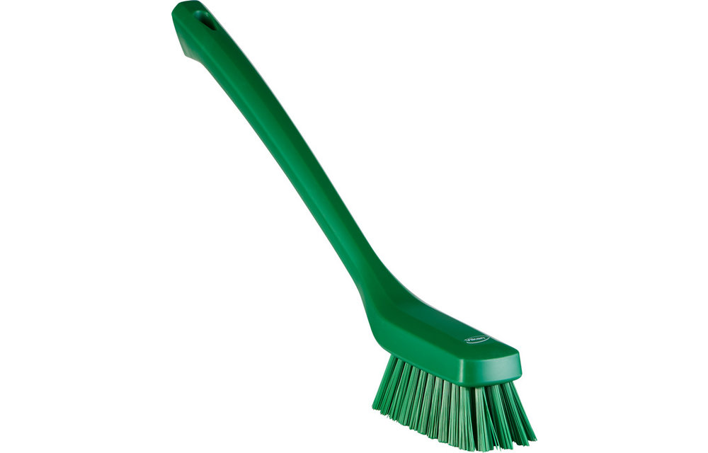 Vikan Brosse de Nettoyage Fine à Manche Long, 420 mm, Dur