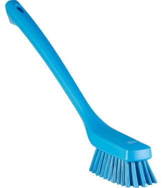 Vikan Hygiene Reinigungsgeräte Brosse de Nettoyage Fine à Manche Long, 420 mm, Dur