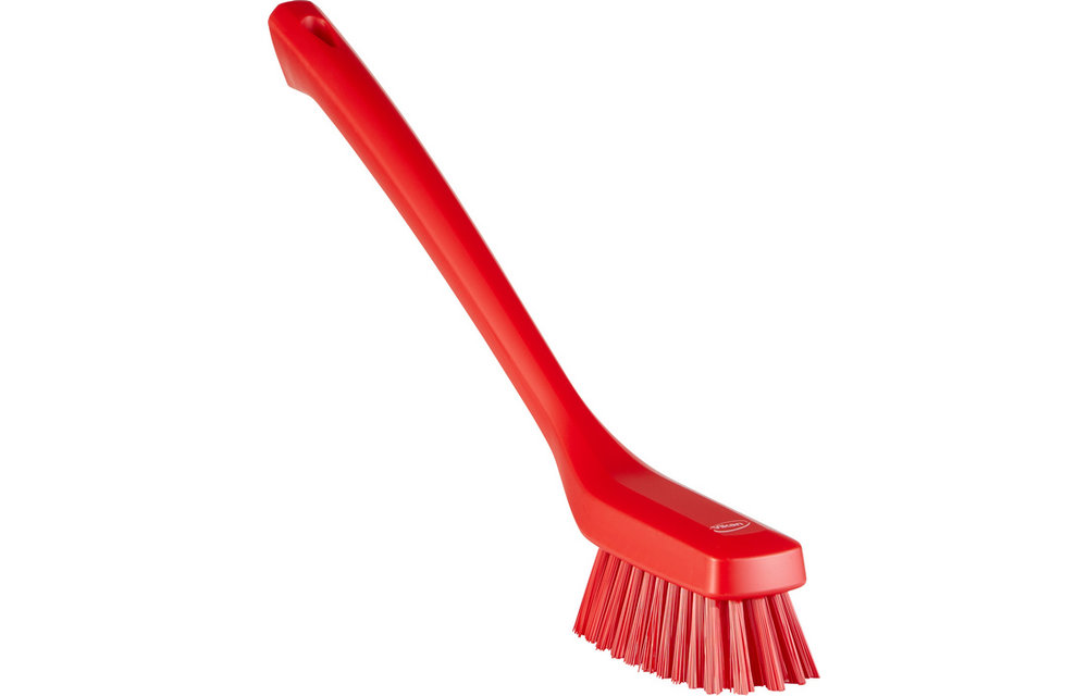Vikan Brosse de Nettoyage Fine à Manche Long, 420 mm, Dur