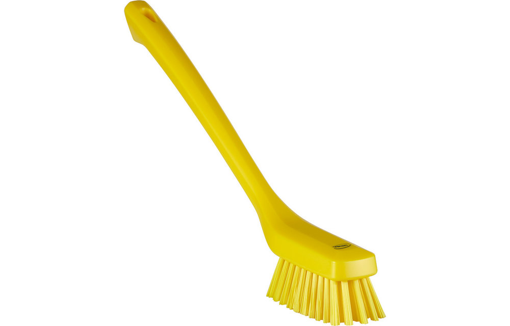 Vikan Brosse de Nettoyage Fine à Manche Long, 420 mm, Dur