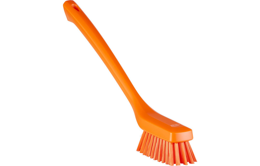 Vikan Brosse de Nettoyage Fine à Manche Long, 420 mm, Dur