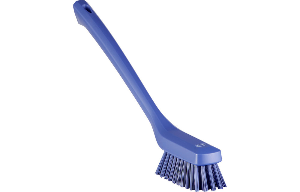 Vikan Brosse de Nettoyage Fine à Manche Long, 420 mm, Dur