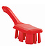 Vikan UST Spazzola con manico corto, setole rigide, 260 mm, Duro