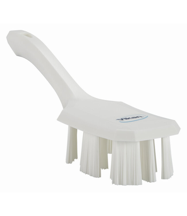 Vikan UST Spazzola con manico corto, setole rigide, 260 mm, Duro