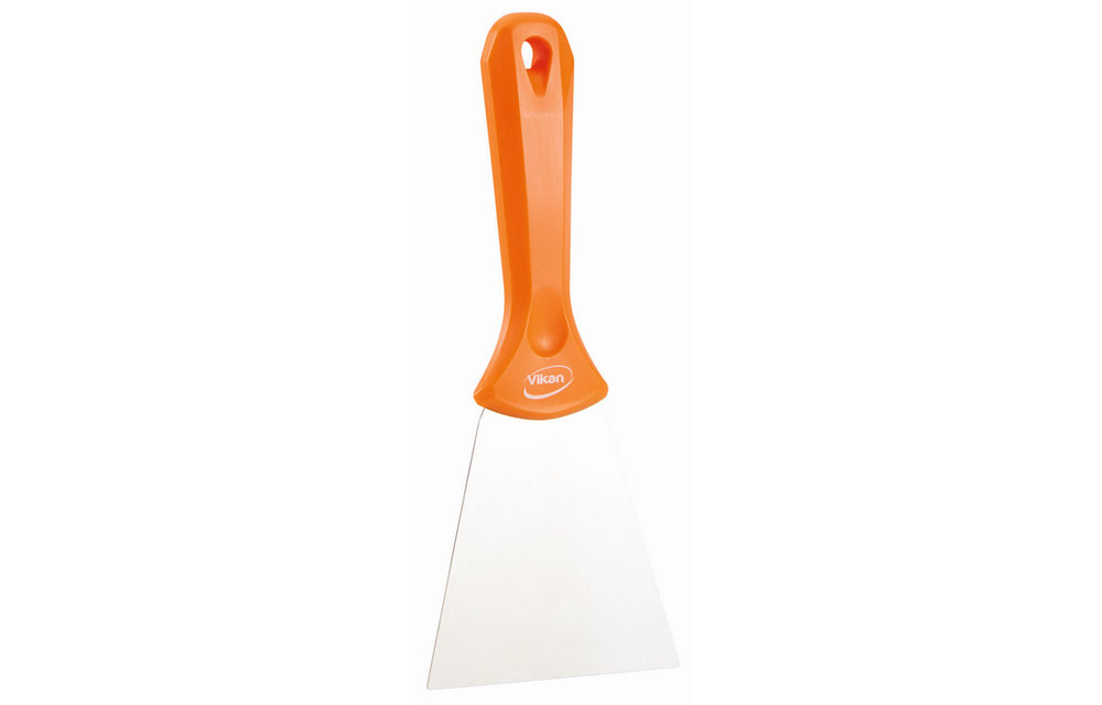 Vikan Raschietto inox con manico, 100 mm
