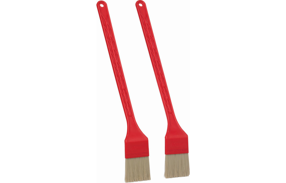 Vikan Pinceau rouge toaster, 2 pièces, 395 mm, Medium, Rouge