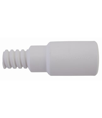 Vikan Hygiene Reinigungsgeräte Adaptateur, Ø25 mm, 85 mm, Blanc