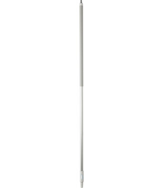 Vikan Hygiene Reinigungsgeräte Ergonomischer Aluminiumstiel mit Wasserdurchlauf (Q), Ø31 mm, 1540 mm, Weiss