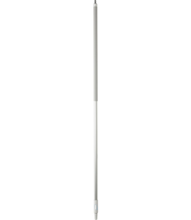 Vikan Ergonomischer Alu. Stiel mit Wasserdurchlauf und Schnellkupplung (Q), Ø31 mm, 1540 mm, Weiss
