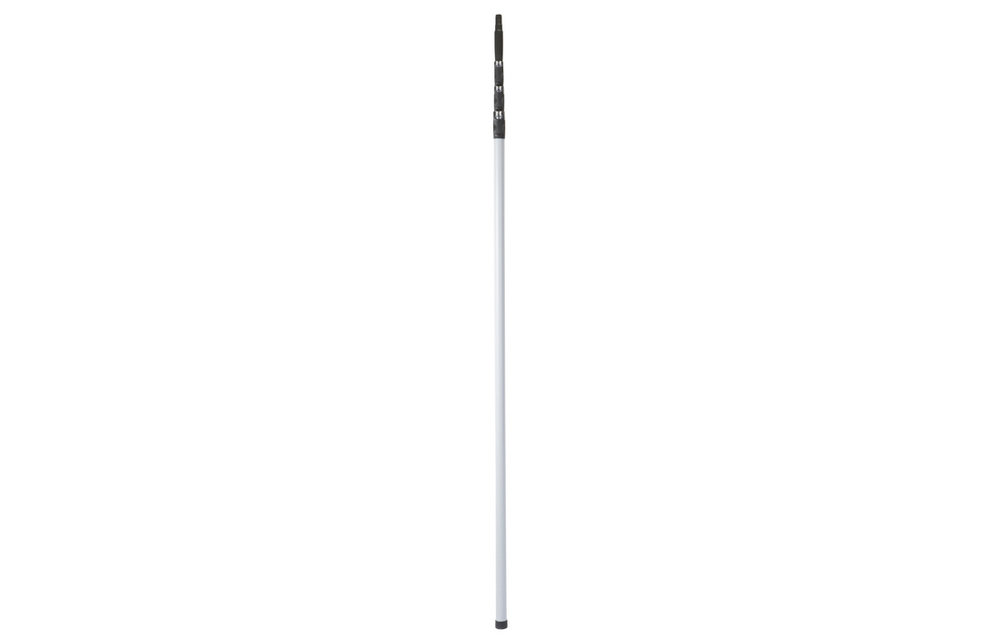 Vikan Glasfaserteleskopstiel mit Gewinde, 1880 - 6000 mm, Ø34 mm, Grau
