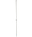 Vikan Manche télescopique aluminium, 1305-1810 mm, Ø32 mm, Blanc