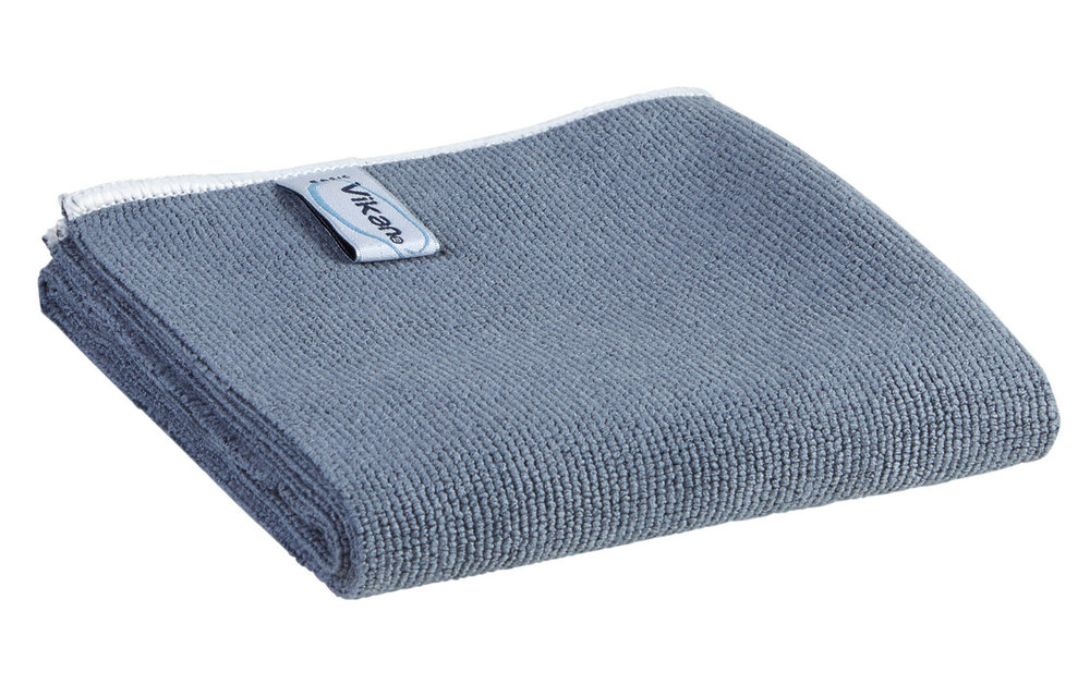 Vikan Basic Bodentuch, 64 x 32 cm, Grau (Pack à 5 Stück)