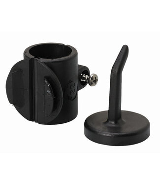 Vikan Mikrofaser Reinigung Gancio, morsetto Ø22 mm, nero