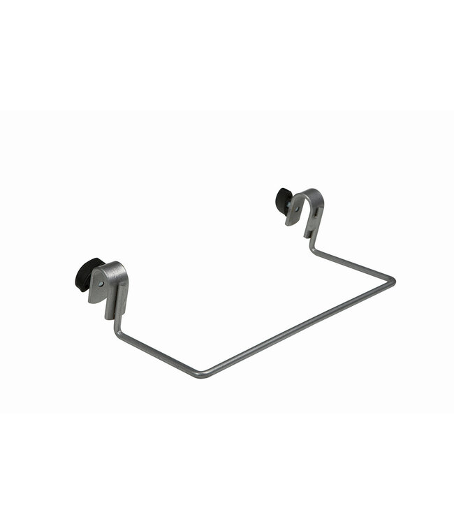 Vikan Accroche de support à plat, single, 270 mm, Grise