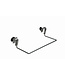 Vikan Accroche de support à plat, single, 270 mm, Grise