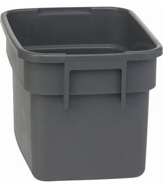 Vikan Mikrofaser Reinigung Contenitore per salviette/accessori, 7 L, Grigio