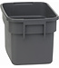Vikan Mikrofaser Reinigung Tücher/Zubehörbehälter, 7 Liter, Grau
