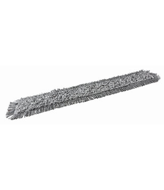 Vikan Mikrofaser Reinigung Damp 43 Mikrofaser-Mopp, Klettbezug, 90 cm, Grau (Pack à 5 Stück)