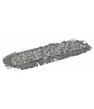 Vikan Mikrofaser Reinigung Damp 43 Mikrofaser-Mopp, Klettbezug, 40 cm, Blau (Pack à 5 Stück)