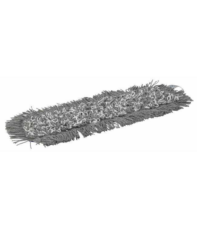 Vikan Damp 43 Mikrofaser-Mopp, Klettbezug, 40 cm, Blau (Pack à 5 Stück)