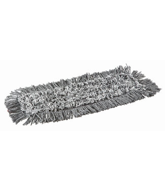 Vikan Mikrofaser Reinigung Damp 43 Mikrofaser-Mopp, Taschenbezug, 40 cm, Grau (Pack à 5 Stück)
