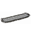 Vikan Mikrofaser Reinigung Damp 42 Dark Mikrofaser-Mopp, Klettbezug, 40 cm, Grau (Pack à 5 Stück)