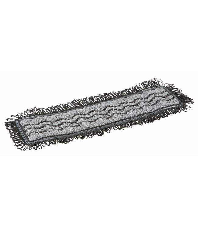 Vikan Damp 42 Dark Mikrofaser-Mopp, Taschenbezug, 40 cm, Grau (Pack à 5 Stück)