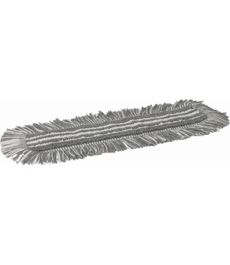 Vikan Mikrofaser Reinigung Damp 48 Heavy Duty Mikrofaser-Mopp, Taschenbezug, 40 cm, Grau (Pack à 5 Stück)