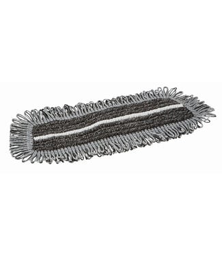 Vikan Mikrofaser Reinigung Damp 47 Dark Mop, Hook and loop, 25 cm, (Paquet de 5 pièces)