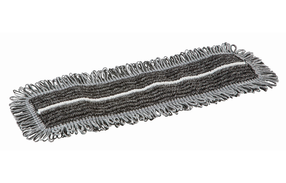 Vikan Damp 47 Dark Mopp, Taschenbezug, 40 cm, Grau (Pack à 5 Stück)