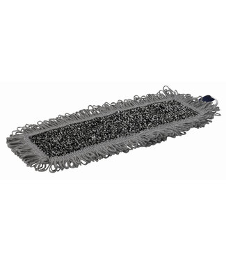 Vikan Mikrofaser Reinigung Spazzolino per tubi per manico flessibile, Gancio e anello, 25 cm, Grigio (Pack à 5 Stück)
