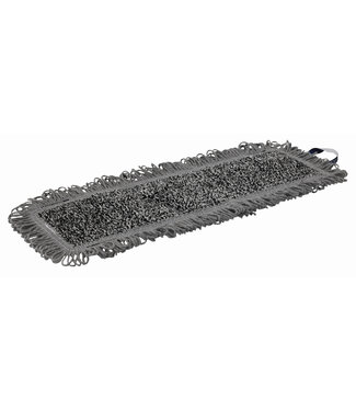 Vikan Mikrofaser Reinigung Wet Scrub Mopp, Taschenbezug, 40 cm, Grau (Pack à 5 Stück)
