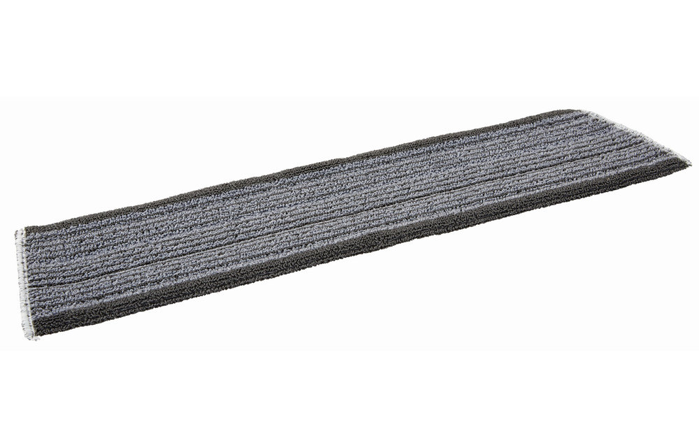 Vikan DampDry 31 Mikrofaser-Mopp, Klettbezug, 60 cm, Grau (Pack à 5 Stück)