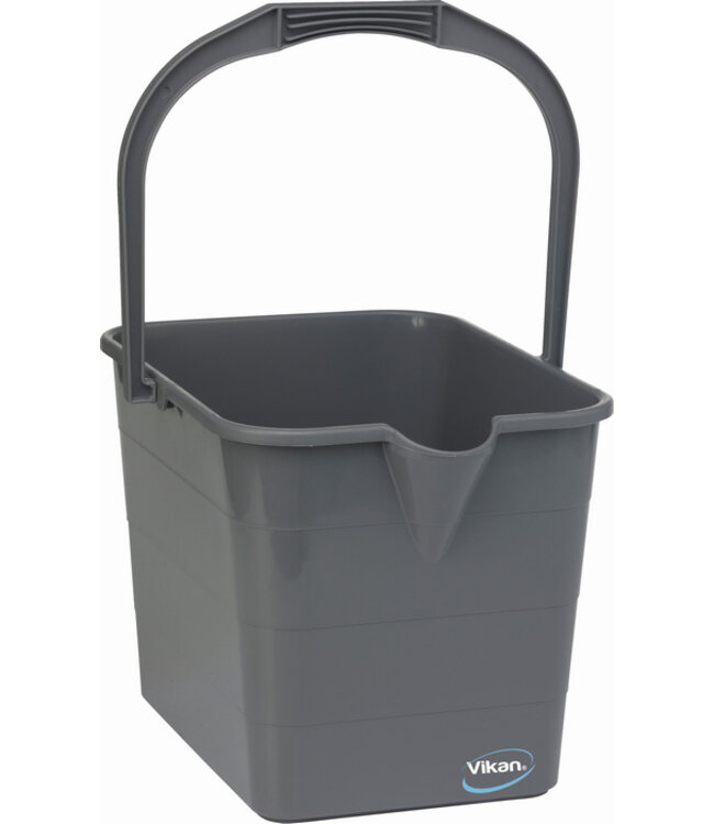 Vikan Secchio per mocho,15 L, Grigio