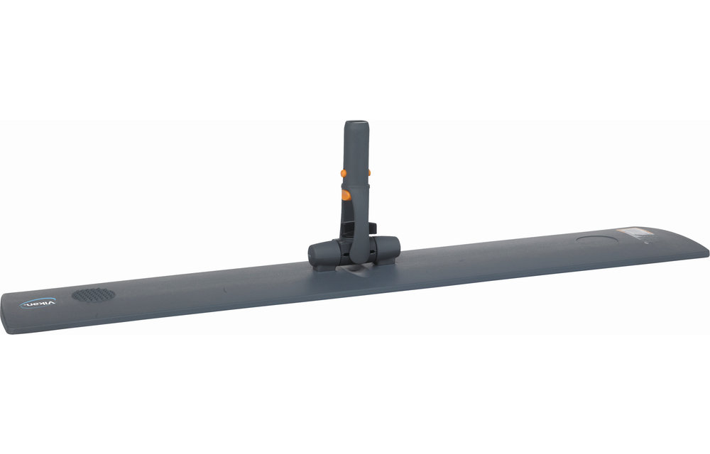 Vikan Carrello pulizia "Composit", con hook & loop, Gancio e anello, 60 cm, Grigio