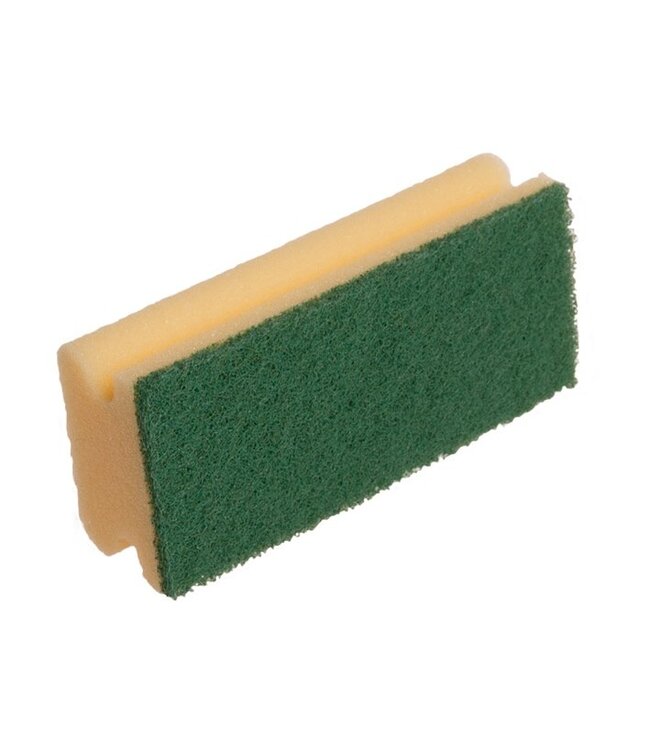 Éponge Jaune, tampon Vert (paquet de 10 pièces)