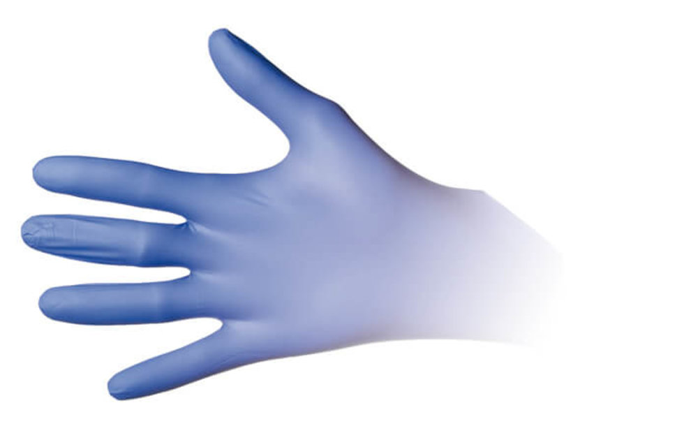 Einweghandschuh Nitril Light blau