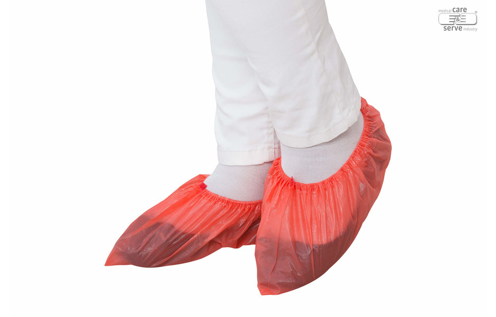 Couvre-chaussures jetables 41x15cm (2000 pièces = 20 sacs)