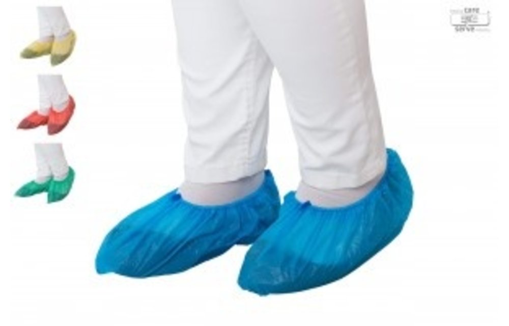 Couvre-chaussures jetables 41x15cm (2000 pièces = 20 sacs)