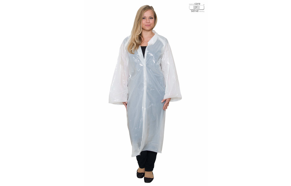 manteau visiteur nweg PE - (1 boîte de 50 pcs.)