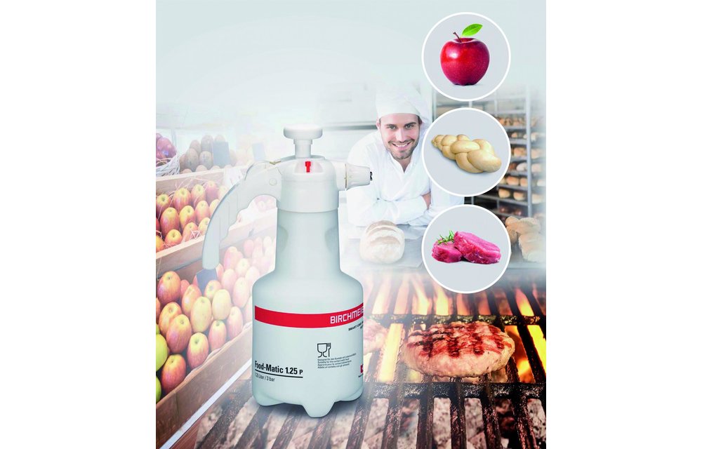 Birchmeier Food-Matic 1.25 P avec buse à jet plat