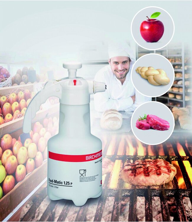 Birchmeier Food-Matic 1.25 P avec buse à jet plat