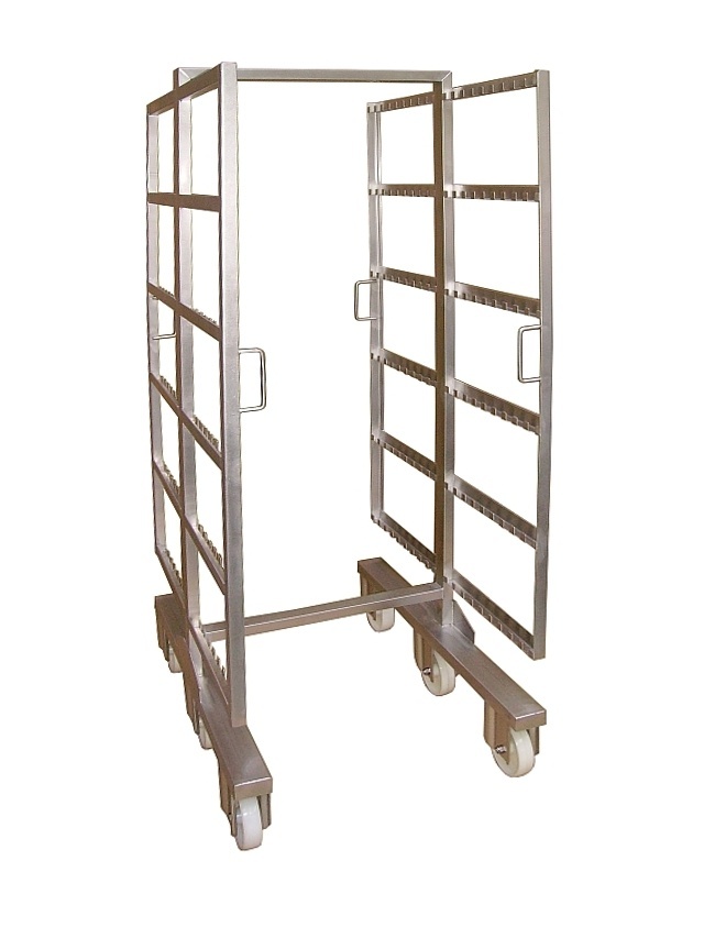 Chariots à grilles et  de fumage
