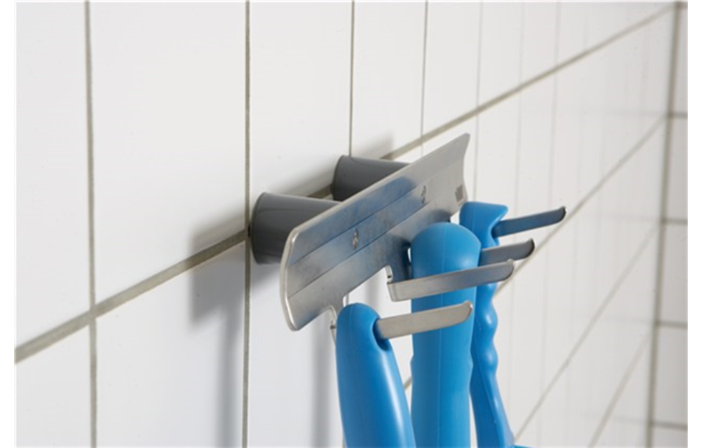 Vikan Support mural inox, 305 mm