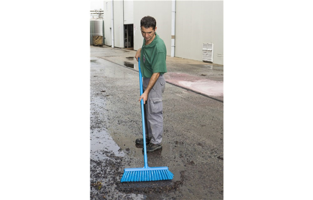 Vikan Balai d'extérieur, 530 mm, Très dur