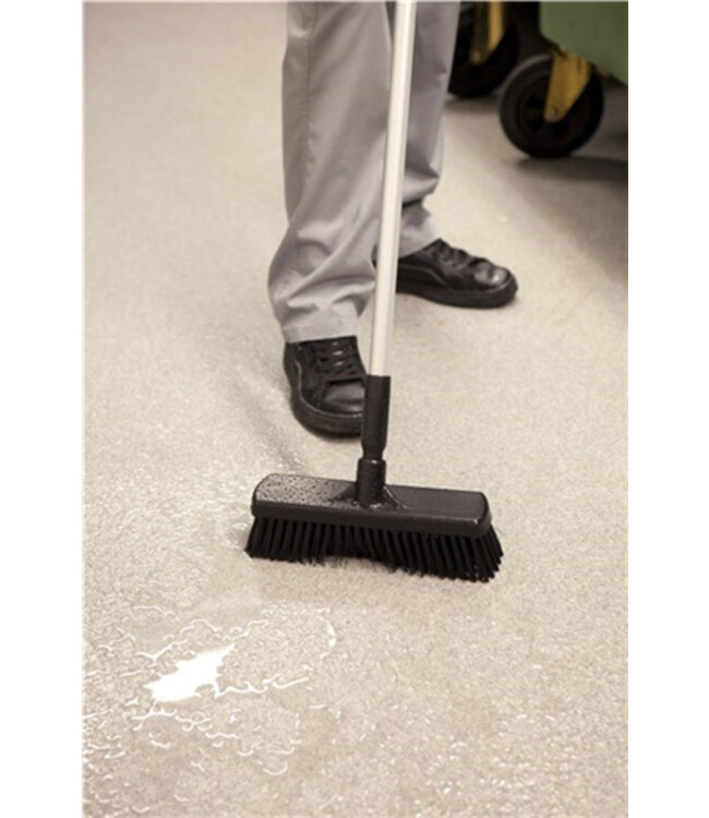 Vikan Scopa media con attacco filettato, 310 mm, Medio