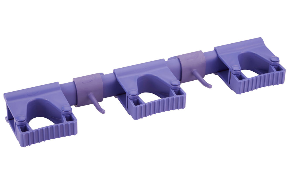 Vikan Support Mural Hygiénique Hi-Flex, 420 mm