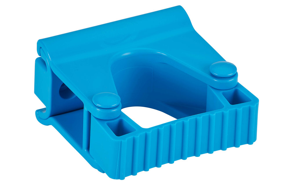 Vikan Hygienische Wandhalterung, Gummi-Clip-Modul, 83 mm