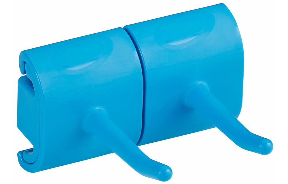 Hygienische Wandhalterung, Doppelhakenmodul, 83 mm